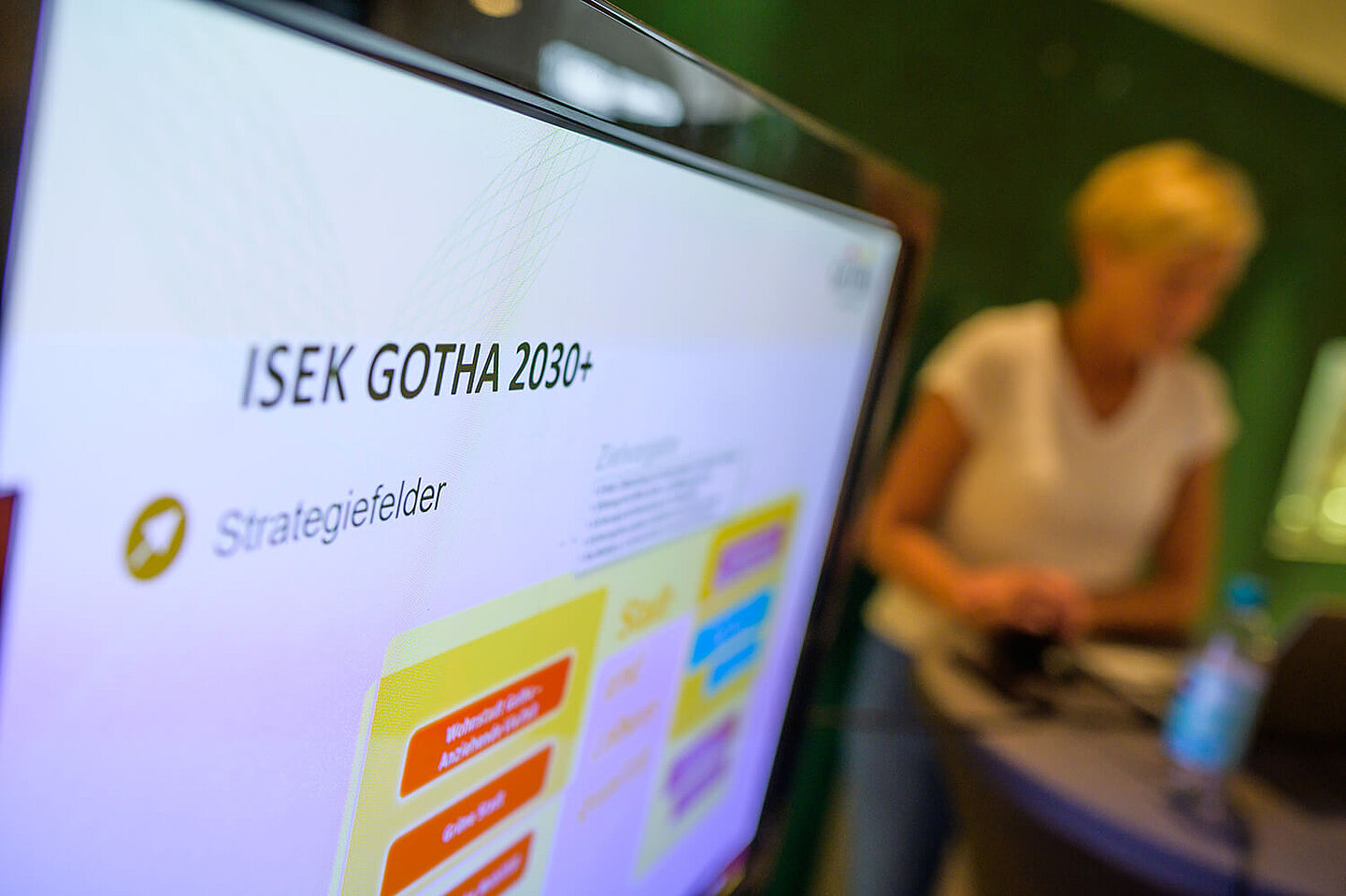 The integrated urban development concept ISEK Gotha 2030+ was presented to the attendees.